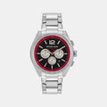 Accelerator 2 Men Quartz Black Dial Chronograph Stainless Steel Watch MK9176