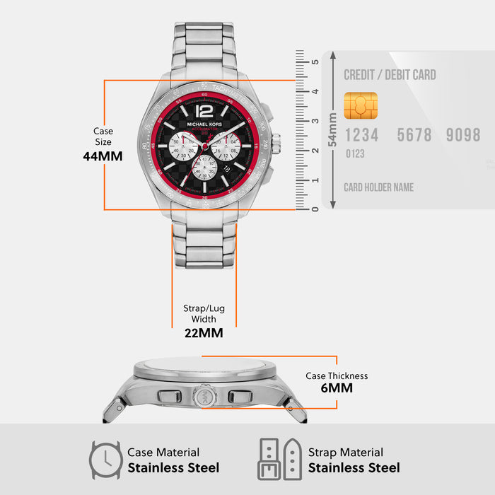 Michael Kors Round Quartz Chronograph Men watch