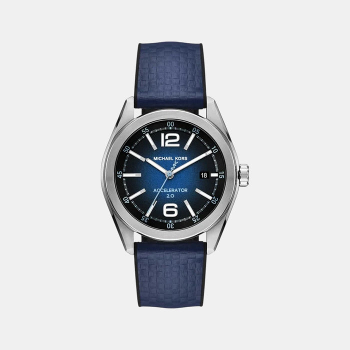 Accelerator 2 Men Quartz Blue Dial Analog Fabric Watch MK9174