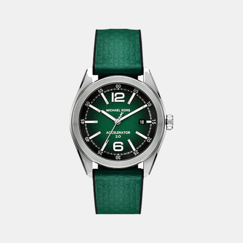 Accelerator 2 Men Quartz Green Dial Analog Fabric Watch MK9173