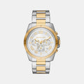 Alek Men Quartz Silver Dial Chronograph Stainless Steel Watch MK9183