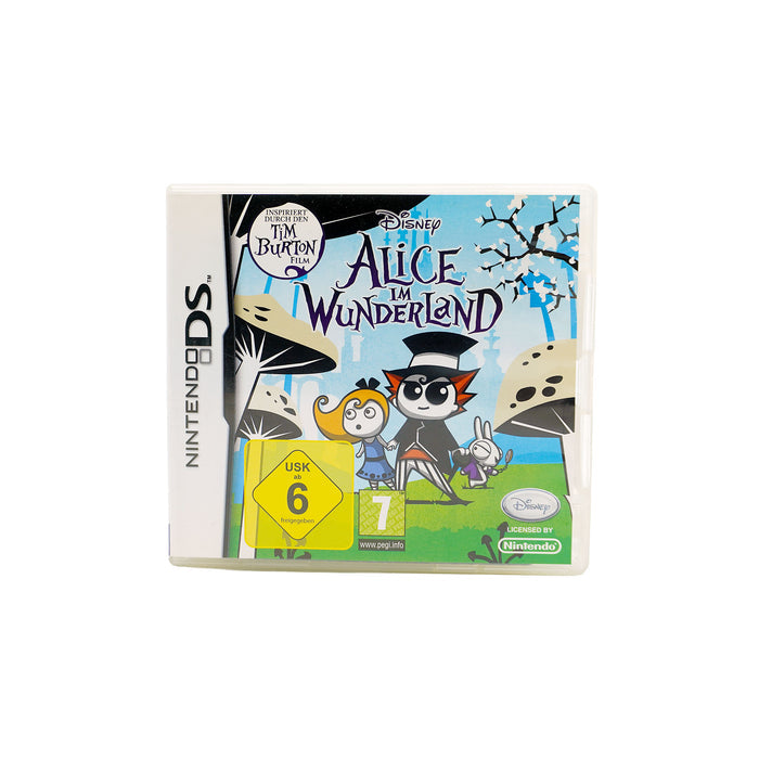 Disney Alice im Wunderland für Nintendo DS in Originalverpackung - Vorderseite