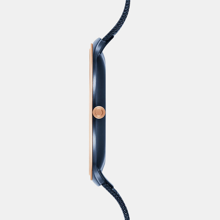 Obaku Men Round Blue watch