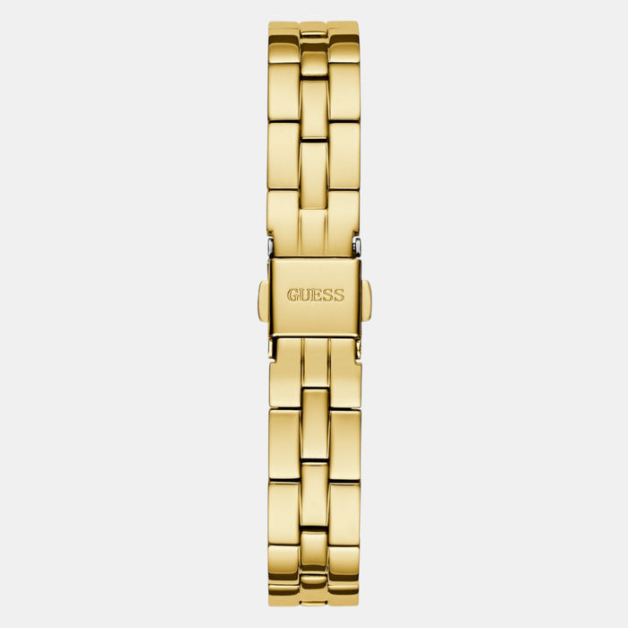 Guess Recycled Steel Champagne watch