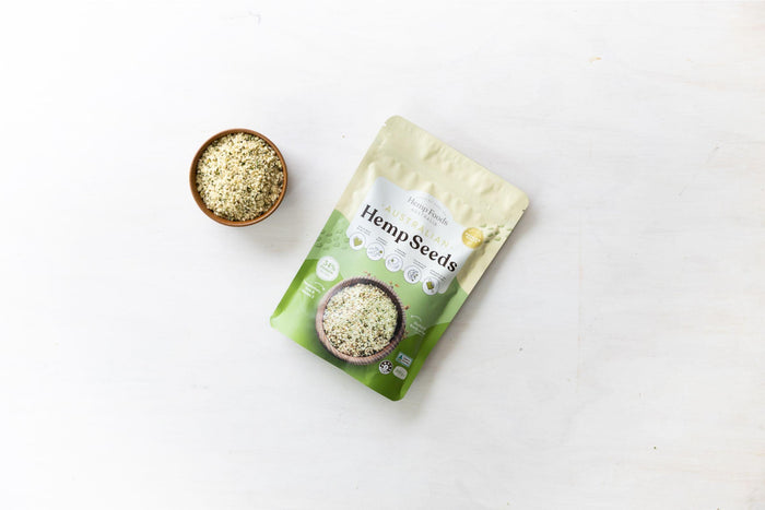 Aus Grown Conventional Hulled Hemp Seeds - 800g - Hemp Foods Australia
