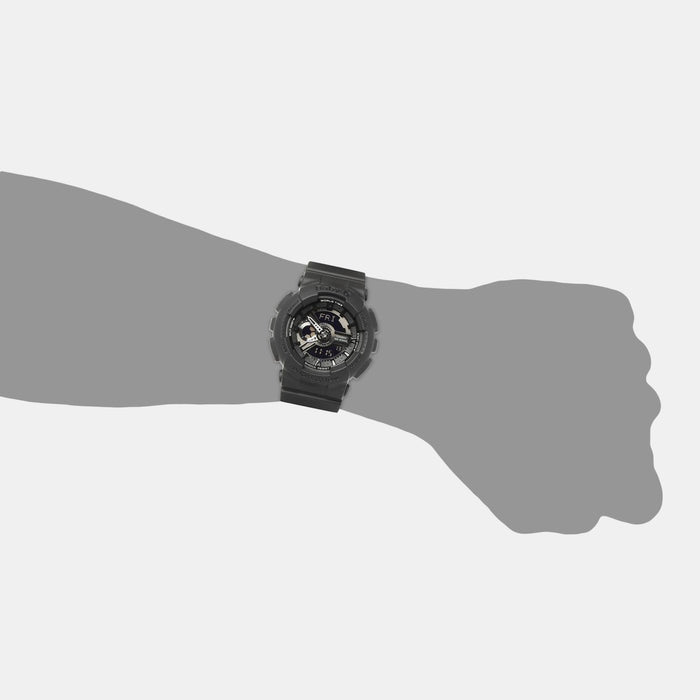 Baby-G Women Quartz Black Dial Analog-Digital Resin Watch BX023