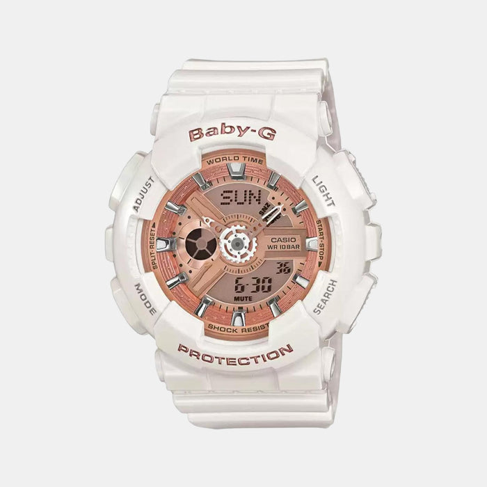 Casio Round Gold Analog-Digital watch
