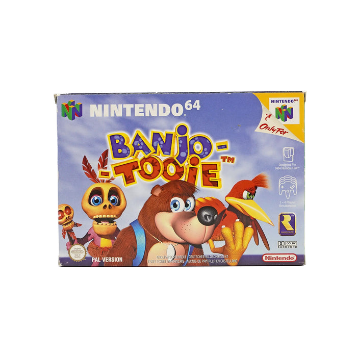 Banjo-Tooie Spiel für Nintendo 64 in Originalverpackung - Vorderseite