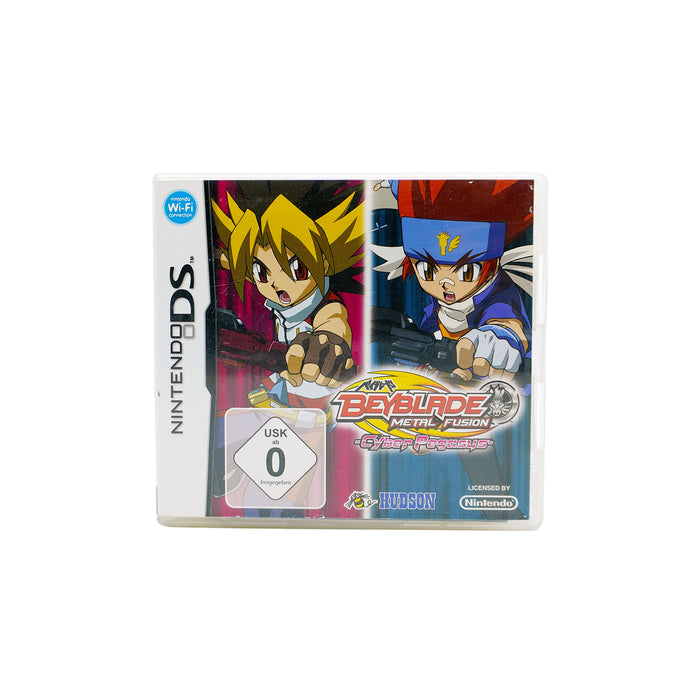 Beyblade Metal Fusion: Cyber Pegasus für Nintendo DS in Originalverpackung - Vorderseite