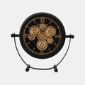 Black Dial Analog  Watch TABLE CLOCK BRITIME
