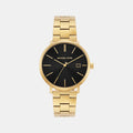 Blake Men Quartz Black Dial Analog Stainless Steel Watch MK9136