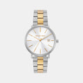 Blake Men Quartz White Dial Analog Stainless Steel Watch MK9134