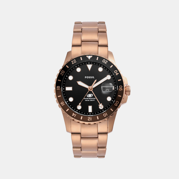 Fossil Round Black Analog watch