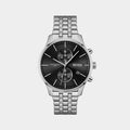Boss Round Black Chronograph watch