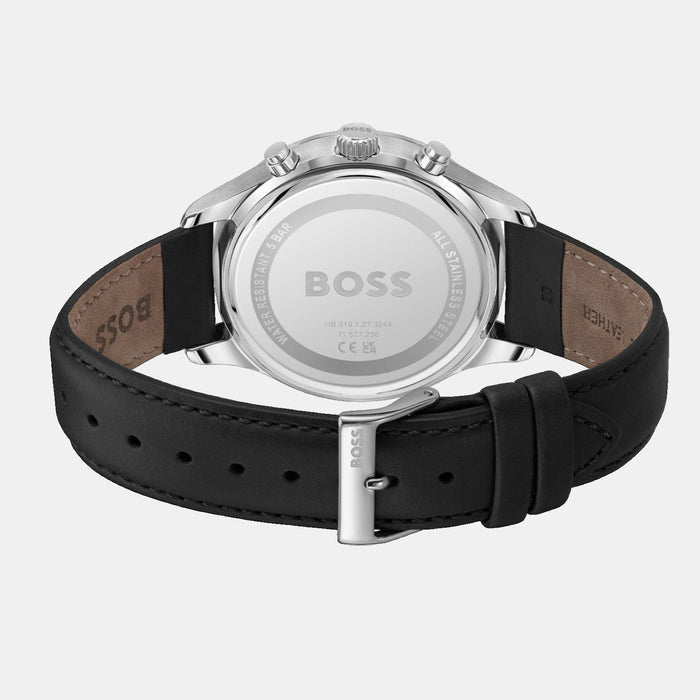 Boss Men Round Blue watch