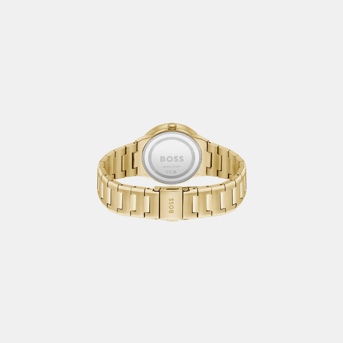 Boss Women Round Gold watch
