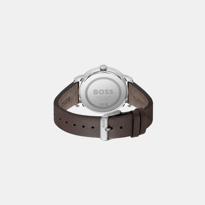 Boss Men Round Blue watch