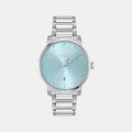 Boss Round Light Blue Analog watch
