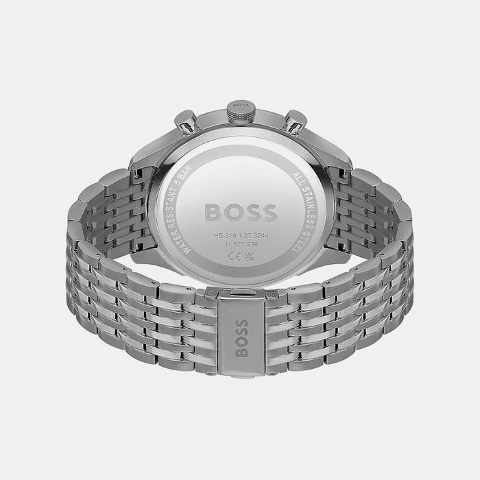 Boss Gregor Men Quartz Blue Dial Chronograph Stainless Steel Watch 1514083