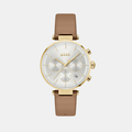Boss Round Silver White Multi-Function watch