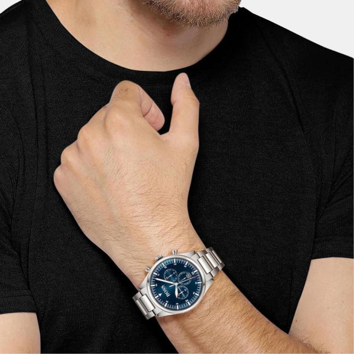 Boss Stainless Steel Round watch