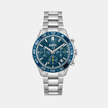 Boss Round Blue Chronograph watch