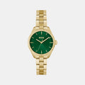 Boss Sage Women Quartz Green Dial Analog Stainless Steel Watch 1502729
