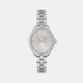Boss Round Silver Analog watch