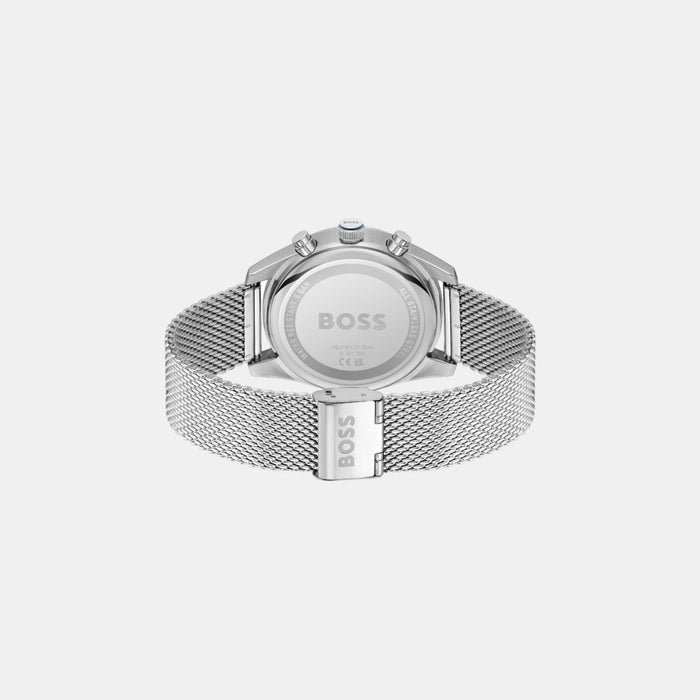 Boss Men Round Blue watch