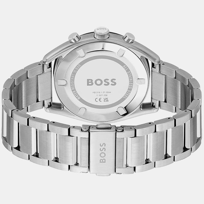 Boss Top Men Quartz Blue Dial Chronograph Stainless Steel Watch 1514093