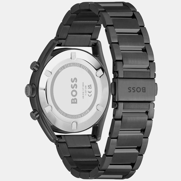 Boss Top Men Quartz Brown Dial Chronograph Stainless Steel Watch 1514095
