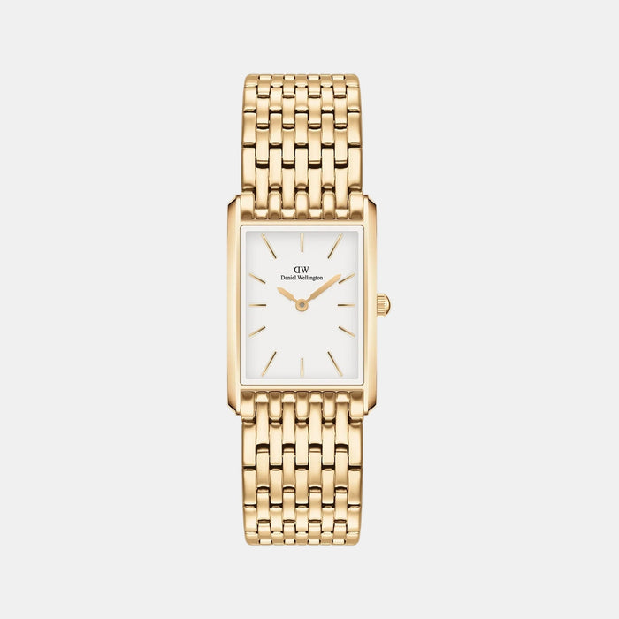 Bound Women Quartz White Dial Analog Stainless Steel Watch DW00100705K