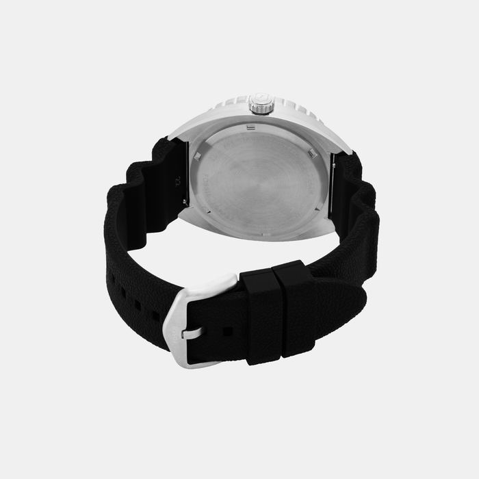 Fossil Silicone Black watch