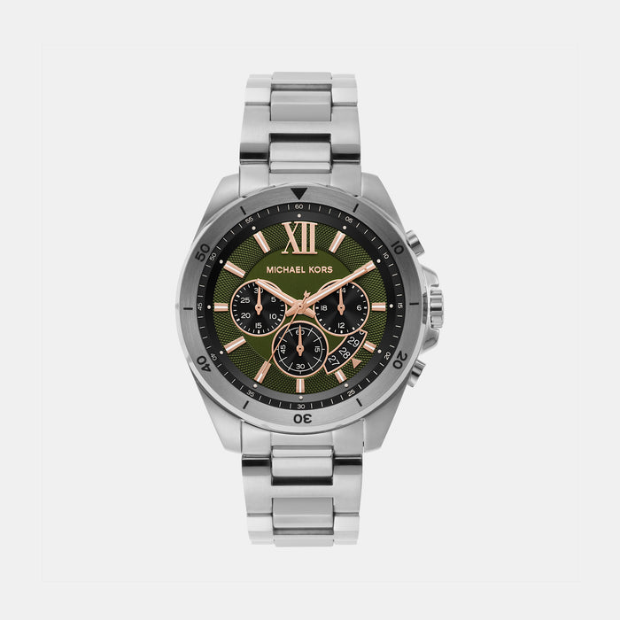 Michael Kors Round Green Chronograph watch