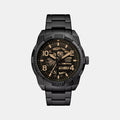 Bronson Men Automatic Black Dial Analog Stainless Steel Watch ME3256