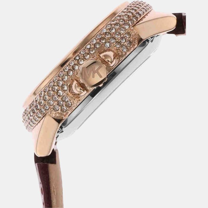 Michael Kors Women Round Silver watch