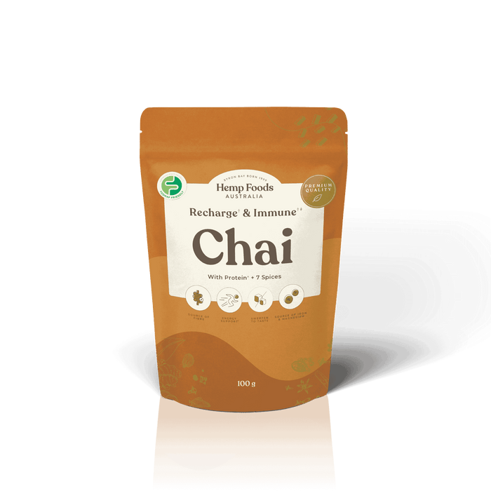 Chai Recharge & Immunity Blend - 100g - Hemp Foods Australia