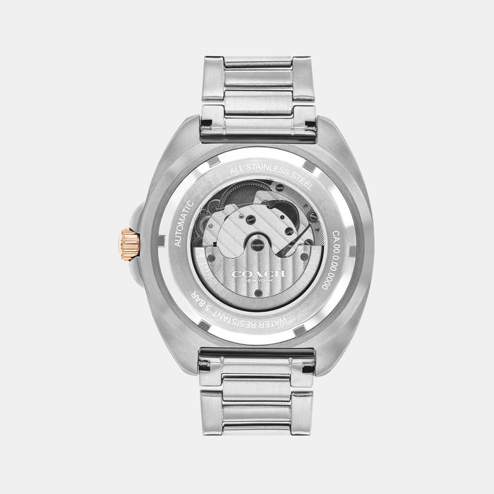 Coach Men Round Blue watch