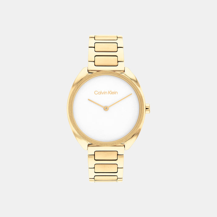 Calvin Klein Round White Analog watch