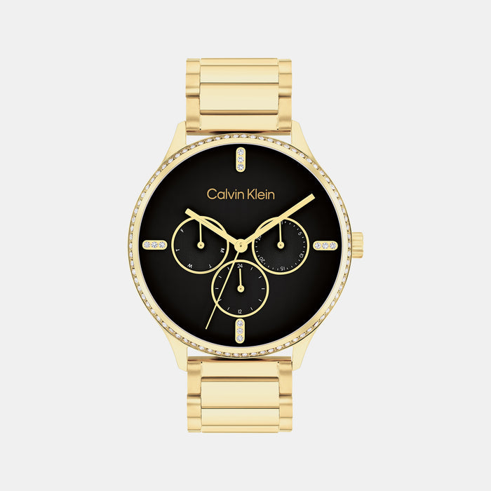 Calvin Klein Round Black Multi-Function watch