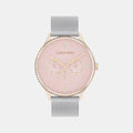 Calvin Klein Round Pink Chronograph watch