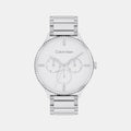 Calvin Klein Round White Multi-Function watch