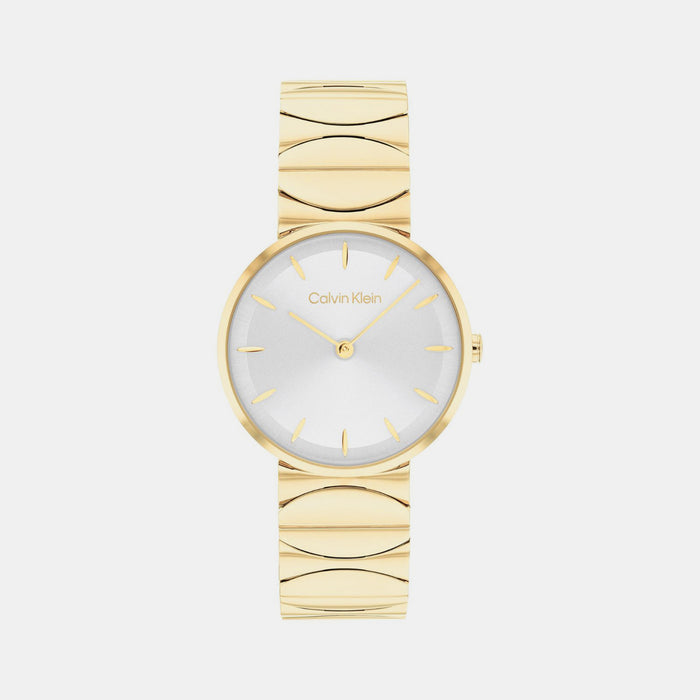 Calvin Klein Round Silver Analog watch