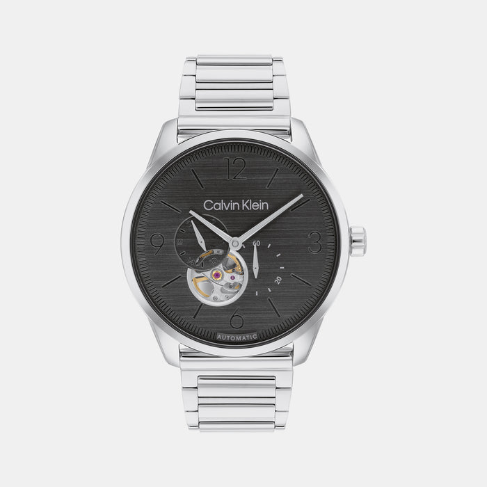 Calvin Klein Round Grey Multi-Function watch