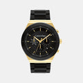 Ck Fearless Men Quartz Black Dial Multi-Function Silicone Watch 25200306