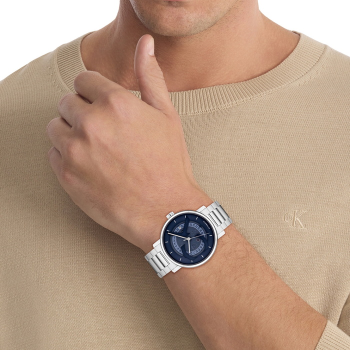 Calvin Klein Stainless Steel Round watch