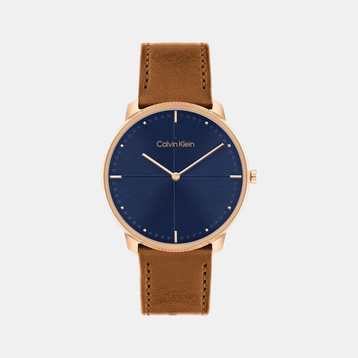 Calvin Klein Round Blue Analog watch