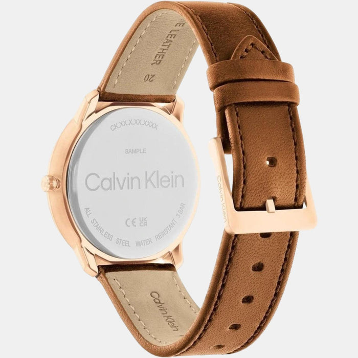 Calvin Klein Men Round Blue watch