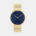 Calvin Klein Round Blue Analog watch