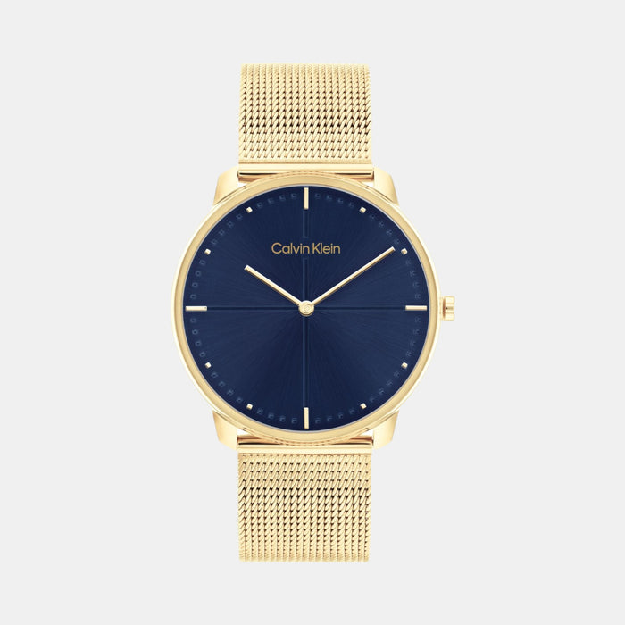 Calvin Klein Round Blue Analog watch